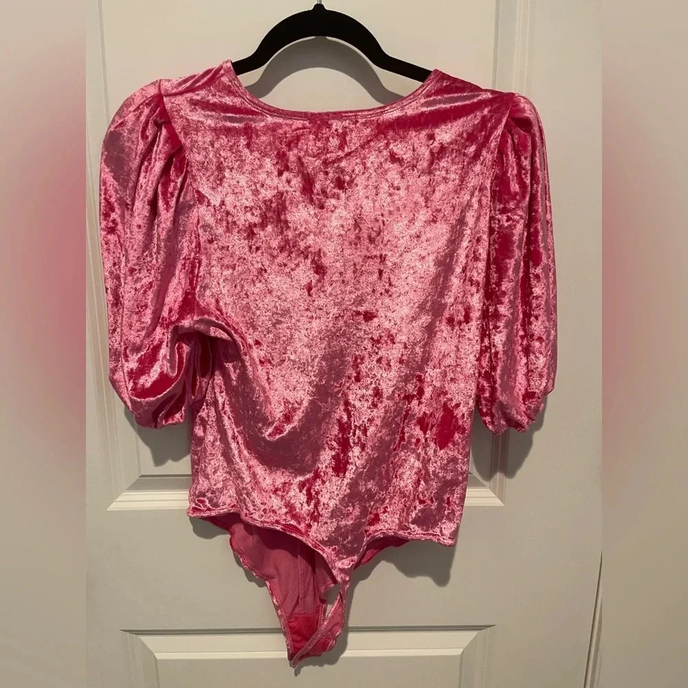 Pink Velvet Women's Top - Picture 2 of 3
